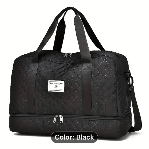 New In Bag. Luxury Large Capacity Duffel Bag - Black